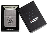 Zippo Feuerzeug - Stamped Skull