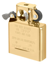 Zippo Feuerzeugeinsatz - Pipe Insert (vergoldet)