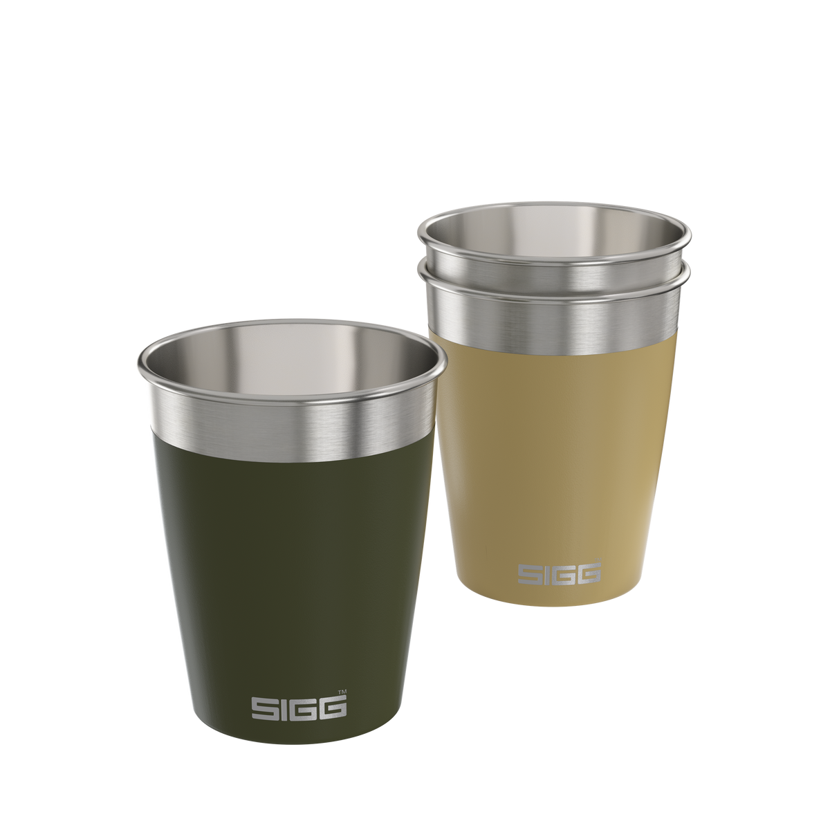 Pokal, Stahl, Einwegbecher, Flasche