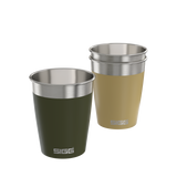 Pokal, Stahl, Einwegbecher, Flasche
