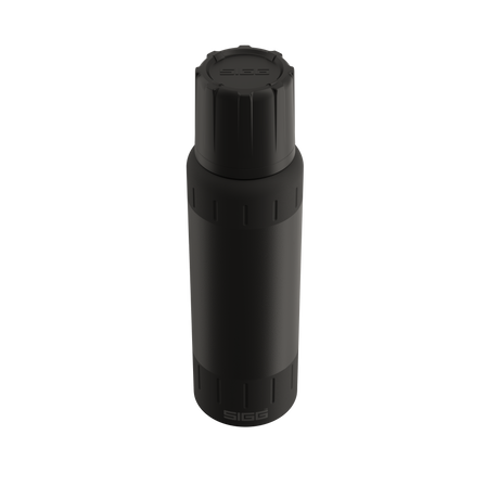 SIGG - Thermo Trinkflasche Alpine Star Black 1.0 L