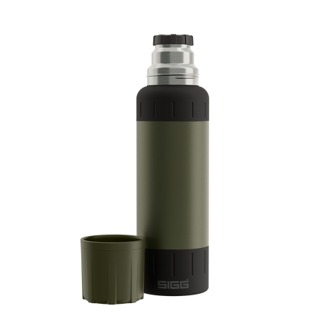 SIGG - Thermo Trinkflasche Alpine Star Roasted Green 1.0 L