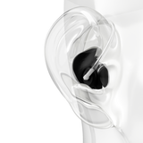 Decibullz - Surveillance Earpieces + Isolation Gehörschutz schwarz
