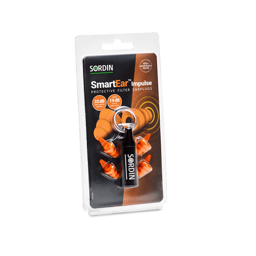 Sordin - SmartEar Impulse Gehörschutz orange (SNR=19db)