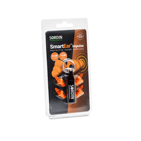 Sordin - SmartEar Impulse Gehörschutz orange (SNR=19db)
