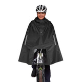 Bike Poncho Fahrrad-Cape (schwarz)