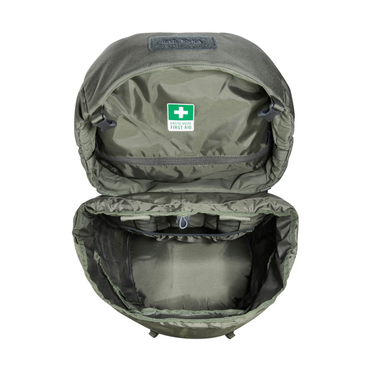 Yukon 70+10 Bushcraft Trekkingrucksack (stone-grey-olive)