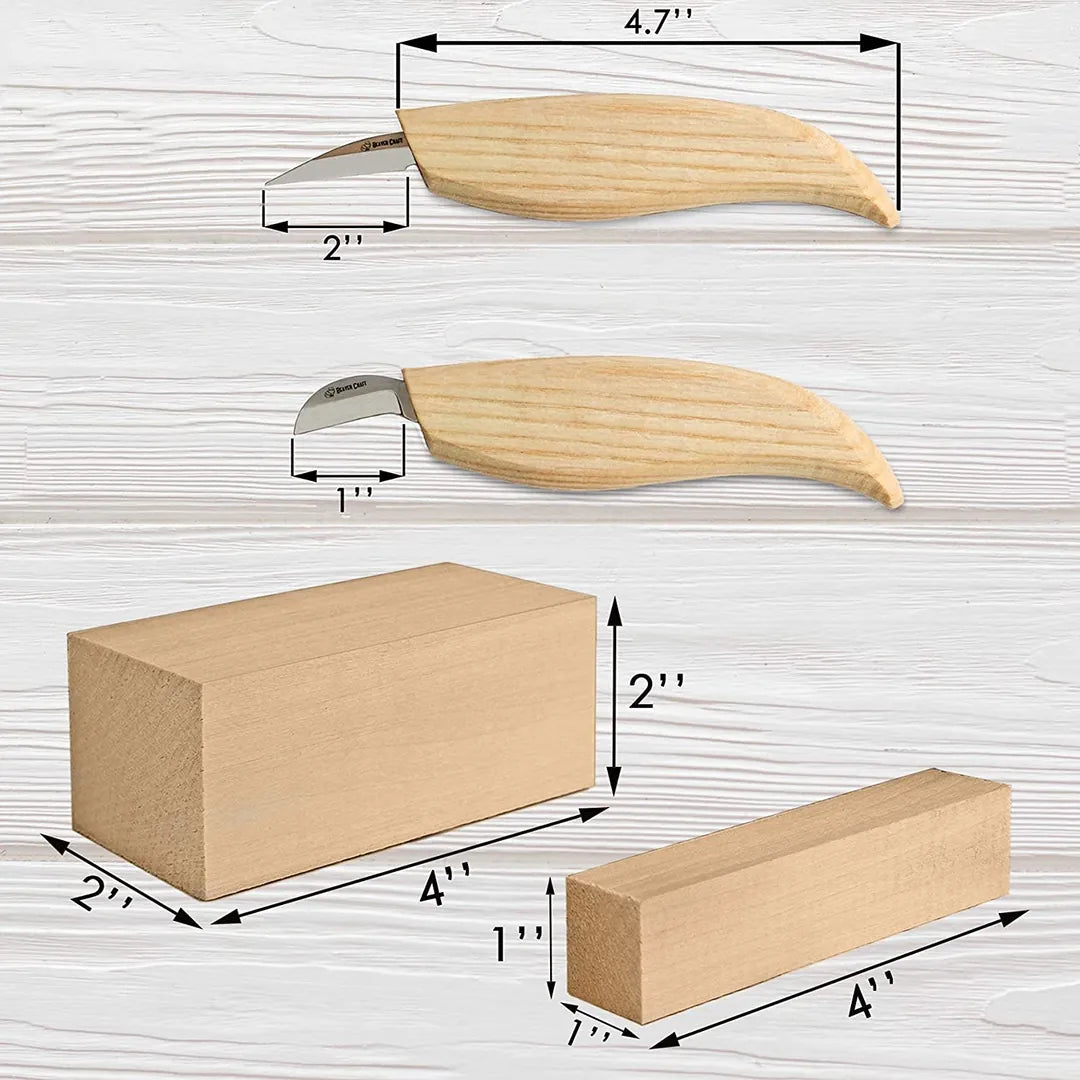 BeaverCraft - Holzschnitzmesser-Set