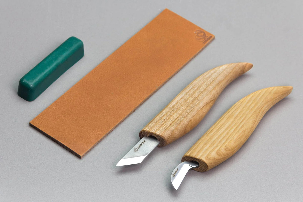 BeaverCraft - S04 Kerb-Tranchiermesser-Set