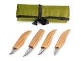 BeaverCraft - S07 Schnitzmesser Grundset (4-teilig)