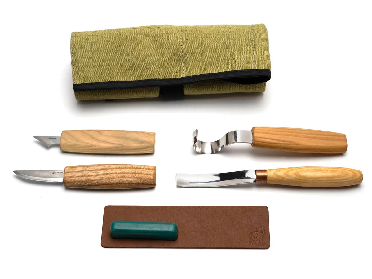 BeaverCraft - S49 Holzschnitzwerkzeug-Set für Löffel