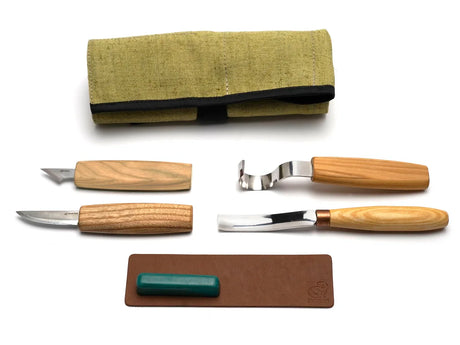 BeaverCraft - S49 Holzschnitzwerkzeug-Set für Löffel