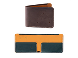 BeaverCraft - Lederhandwerk-Set „Wallet“ (Forest Brown)