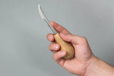 BeaverCraft - C17P Universal Schnitzmesser mit Handflächengriff