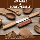 BeaverCraft - DK2S Zugmesser mit Lederscheide