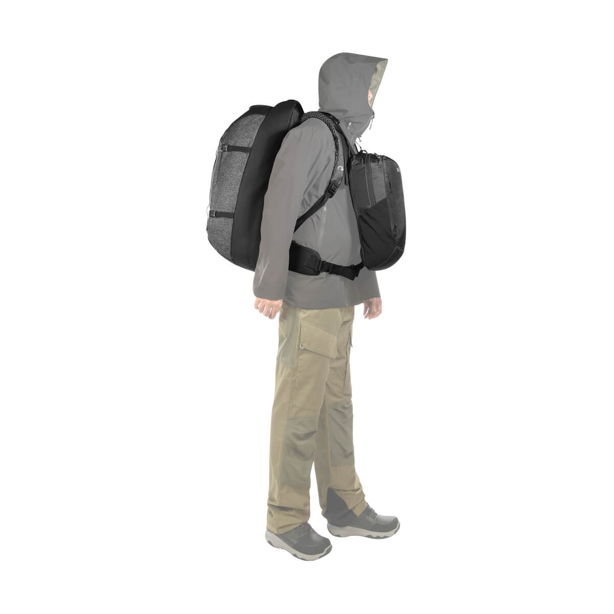 Great Escape 60+15 Reiserucksack (schwarz)