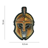 Klettabzeichen Skull Spartan - color