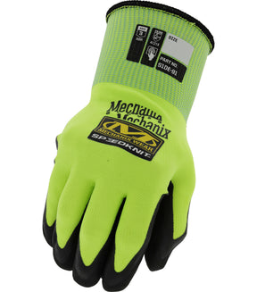 Speedknit™ Hi-Viz Arbeitshandschuhe (Fluoreszierendes Gelb)