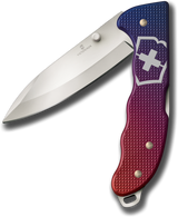 Victorinox - Evoke Alox Outdoormesser rot/blau