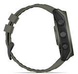 tactix® 8 – 51 mm, AMOLED, Cerakote®-Beschichtung oliv mit Quickfit® Silikon- Armband 26mm