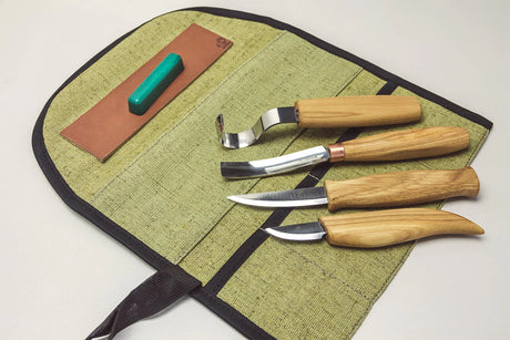 BeaverCraft - S43 Holzschnitzwerkzeug-Set (4-teilig)
