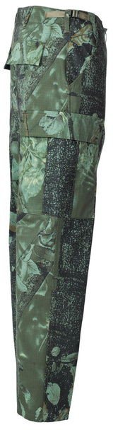 Hose, Camouflage, Körperhose, Tarnung, Patchwork