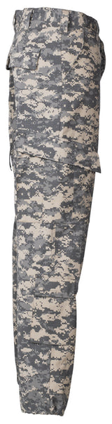 Tarnhose, Camouflage, Militärstil, Cargo-Hose, Pants, Kampfanzug, Cargohose, Jagd- / Tarnmuster, Digitaltarnung, Hose mit Tas