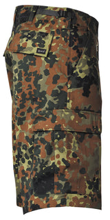 Militär, Tarnung, Cargo Shorts, Gürtel-Schlaufen, Tasche