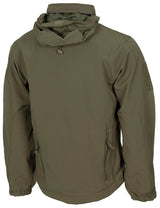 Hooded jacket, Olive green, Zipper pockets, Windbreaker, Elastic cuffs, Hoodie, Jacket, Olive, Zipper pockets, Water resistan