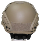helm, helmet, taktisch, tan, klettverschluss, Helmets, Taktischer Helm, Ballistischer Helm, Schutzpolsterung, Beige-Tarbeschi