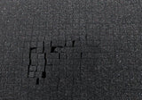 Schwarz, Glitzer, Textur, Oberflächenmuster, Schwarzton, schwarzer schaumstoff, Schaumstoff, gerillte oberfläche, Textur, Mat