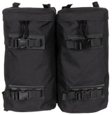 Tasche, Satteltasche, Duo-Taschen, Nordic, Koffer-Artikell, Taschenhalter, Bein-/Beintasche, Doppelte Tasche, Schwarz, Klickv
