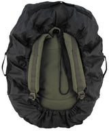 Rucksack, Backpack, Tragetasche, Rückenpolster, Gurtbänder, Rucksack, Rucksack-Backpack, Tragegurte, Olive Green, Schwarzer H