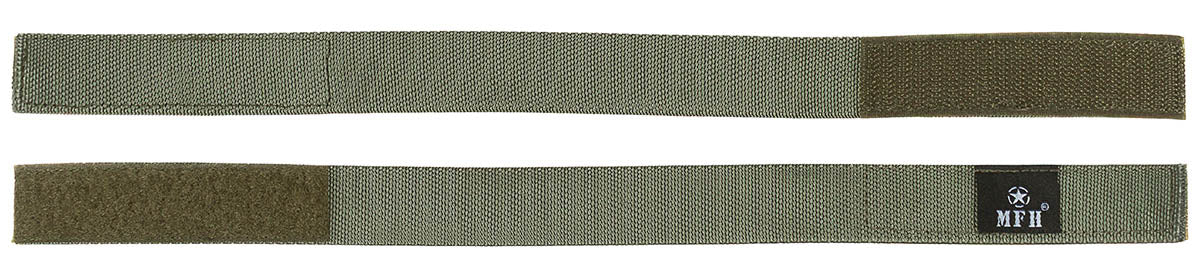 Hosengummi, mit Klett, oliv