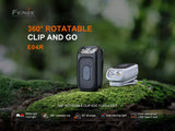 Fenix - E04R Taschenlampe mit Clip (300 Lumen)