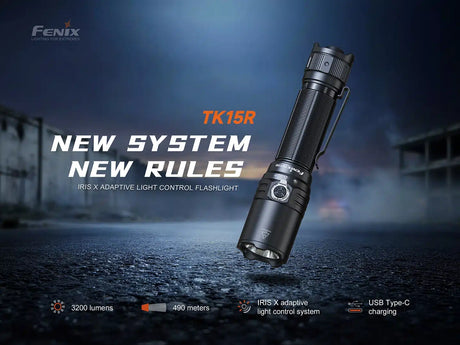 Fenix - TK15R taktische Taschenlampe (3200 Lumen)