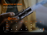 Fenix - PD26R ACE Taschenlampe (1300 Lumen)