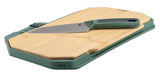 Brotschneidebrett, Schneidbrett, Wiss-Set, Küchenmesser, Holz und Kunststoff