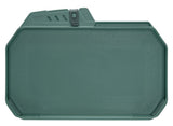 Lunchbox, Grün, Rechteckig, Deckel-Klip, Verstärkte Kanten