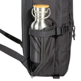 Rucksack, Flasche, Seitentasche, Tragegurte, Reißverschluss
