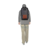 Rucksack, Wandern, Tasche, Gepäck, Orangemuster