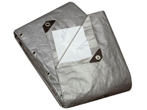 Tarp, Folie, Schutzabdeckung, Abdeckhaube, Silber