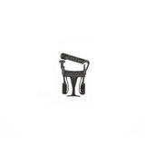 Kletterschuhhalter, Schuhhalter, Schnallenhalter, Klettverschluss, Fahrradhalter