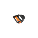 Gartenwerkzeug, orange Knopf, Schneidewerkzeug, Klemmverschluss, Schwarz-Orange