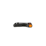 Gürtelclip, Klemmverschluss, Gürtelhalter, Kabelclip, Schwarz-Orange