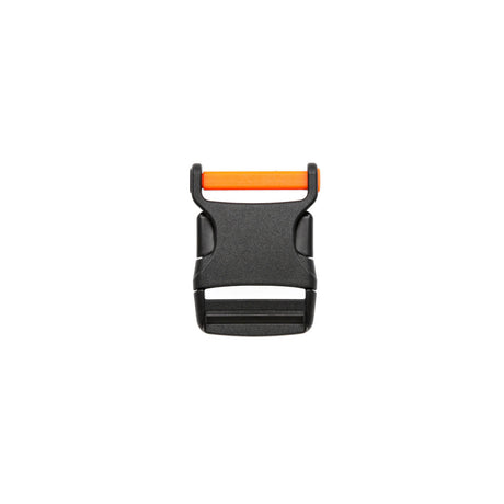 Gurtverschluss, Schnalle, Kunststoff, Schwarz, Orange