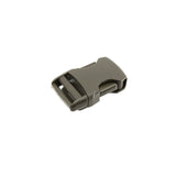 Schnalle, Gurtverschluss, Plastic, metallisch, Schwarz