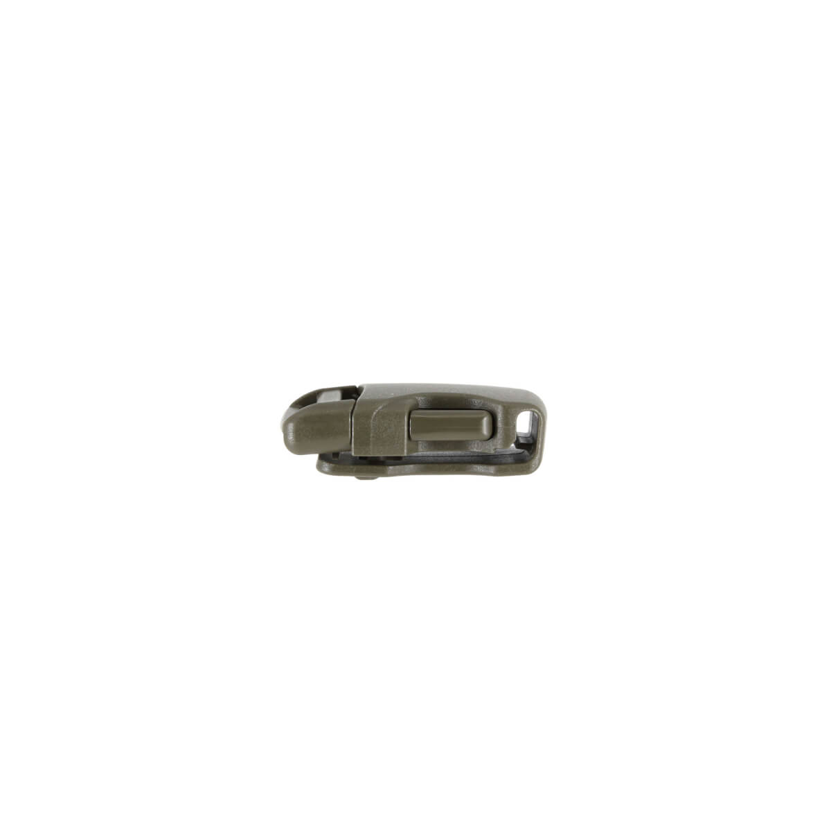 Gurtschnalle, Clip, Karabiner, Magazinverschluss, Feldgrau