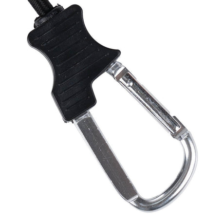 Flaschenöffner, U-Bügelöffner, Metall, Schwarz, Käfiggriff