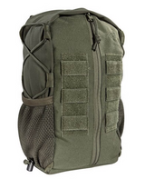 Militär Rucksack, Taktischer Rucksack, Magazintaschen, Mesh Seitentasche, Grün